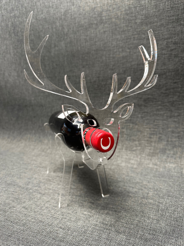 Rudolph Wine Bottle Holder